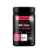 BR Health - BR Hair - Suplemento para Cabelos com Biotina, Zinco e Vitaminas - 30 cápsulas softgel