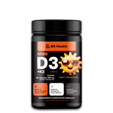 BR Health - Vitamina D3 + Vitamina K2 - 30 cápsulas
