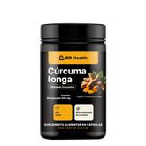 BR Health - Cúrcuma Longa - 130mg de Curcumina - Alta Concentração - 30 cápsulas de 540mg