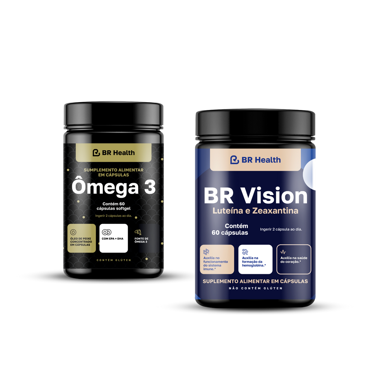 BR Health - Kit Visão Ativa - Suplementos