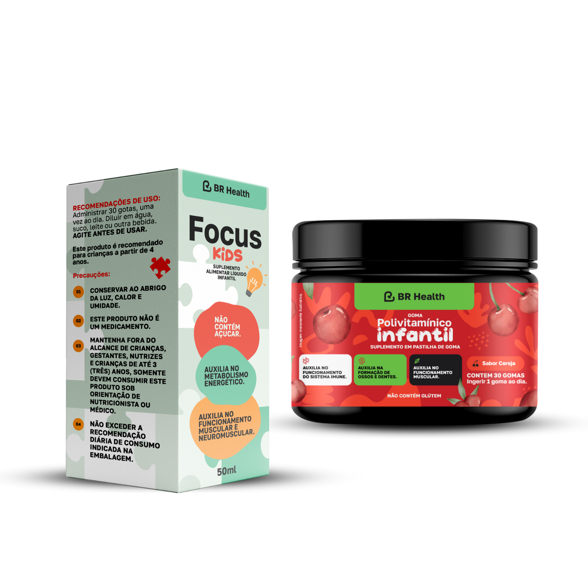 BR Health - Kit Super Kids - Suplementos - Infantil